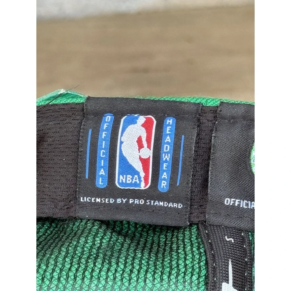 Pro Standard Boston Celtics Logo Kelly Green Hat Leather Strap Adjustable NBA